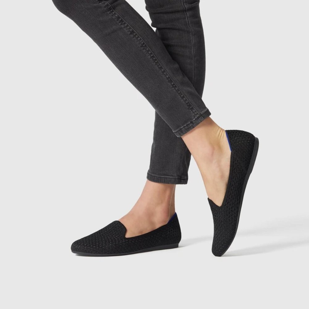 Rothy's The Loafer Black Honeycomb
